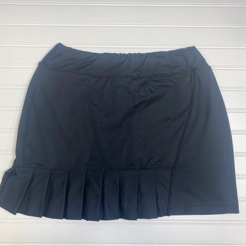 Lija Black Golf Skort